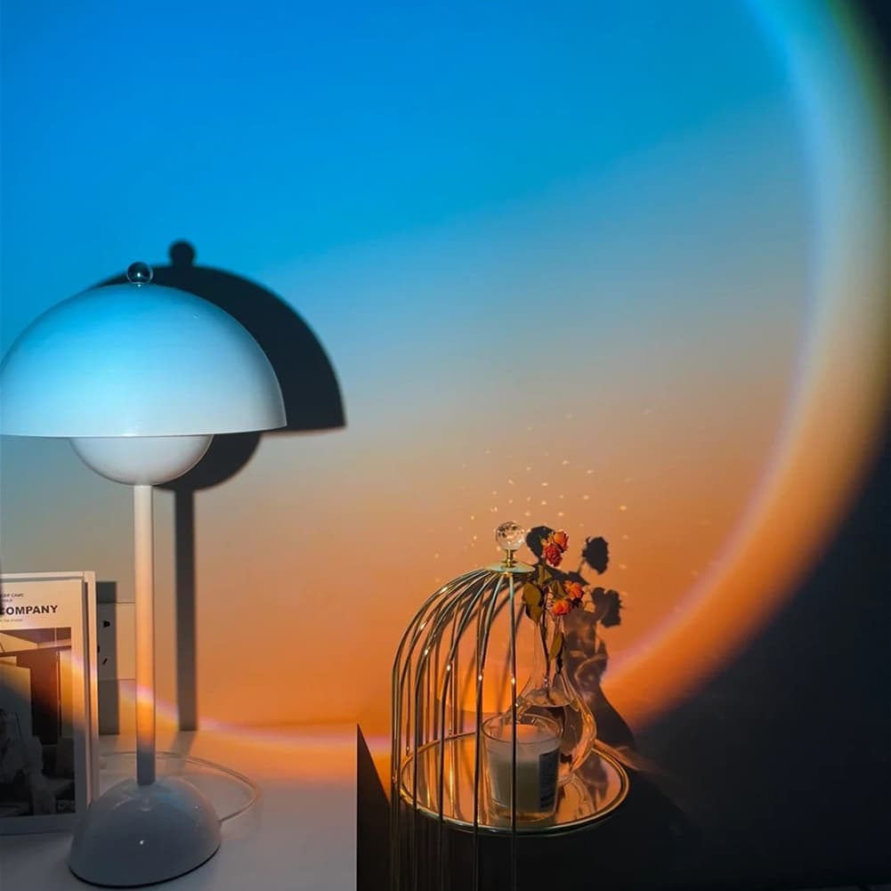 AmberGlow Sunset Projector Lamp thumbnail 3