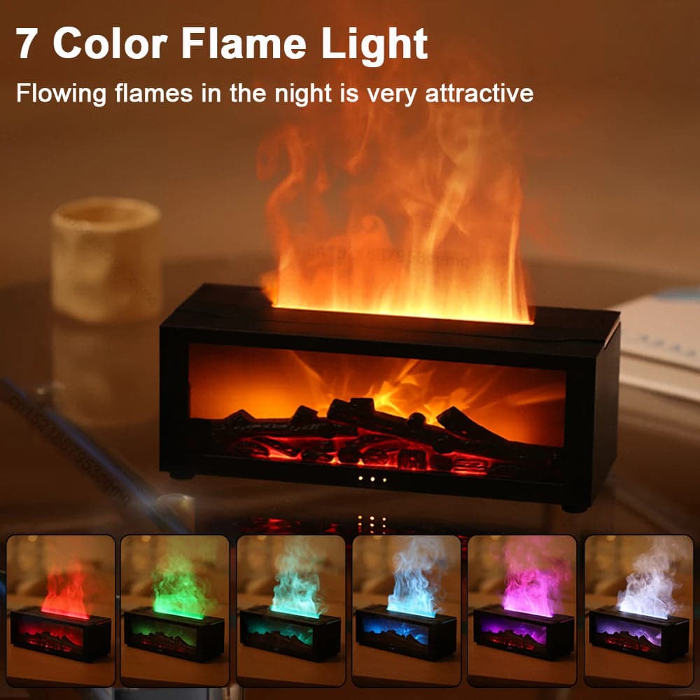 FireGlow Flame Aromatherapy Diffuser thumbnail 2