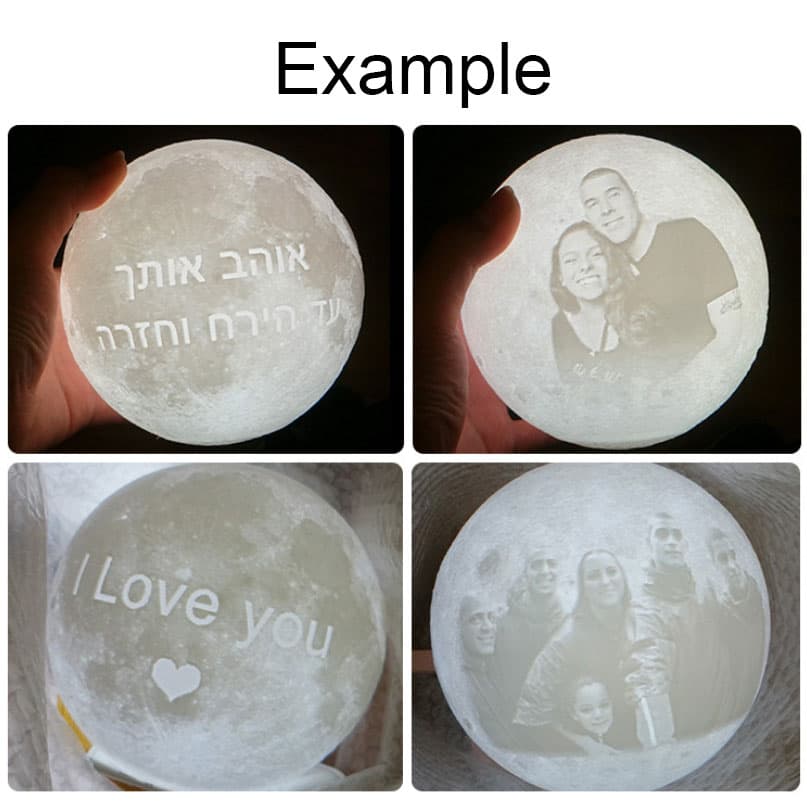 LunarGlow 3D Printed Moon Lamp thumbnail 3